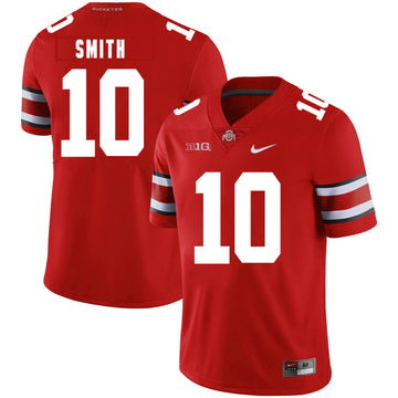 Troy Smith Ohio State Buckeyes red jersey