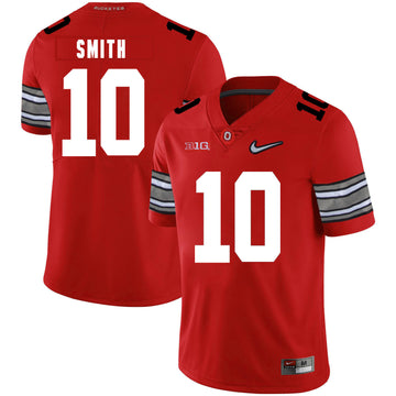 Troy Smith Ohio State Buckeyes red jersey