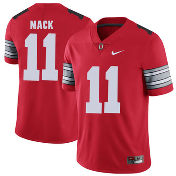 Austin Mack Ohio State Buckeyes red Limited jersey