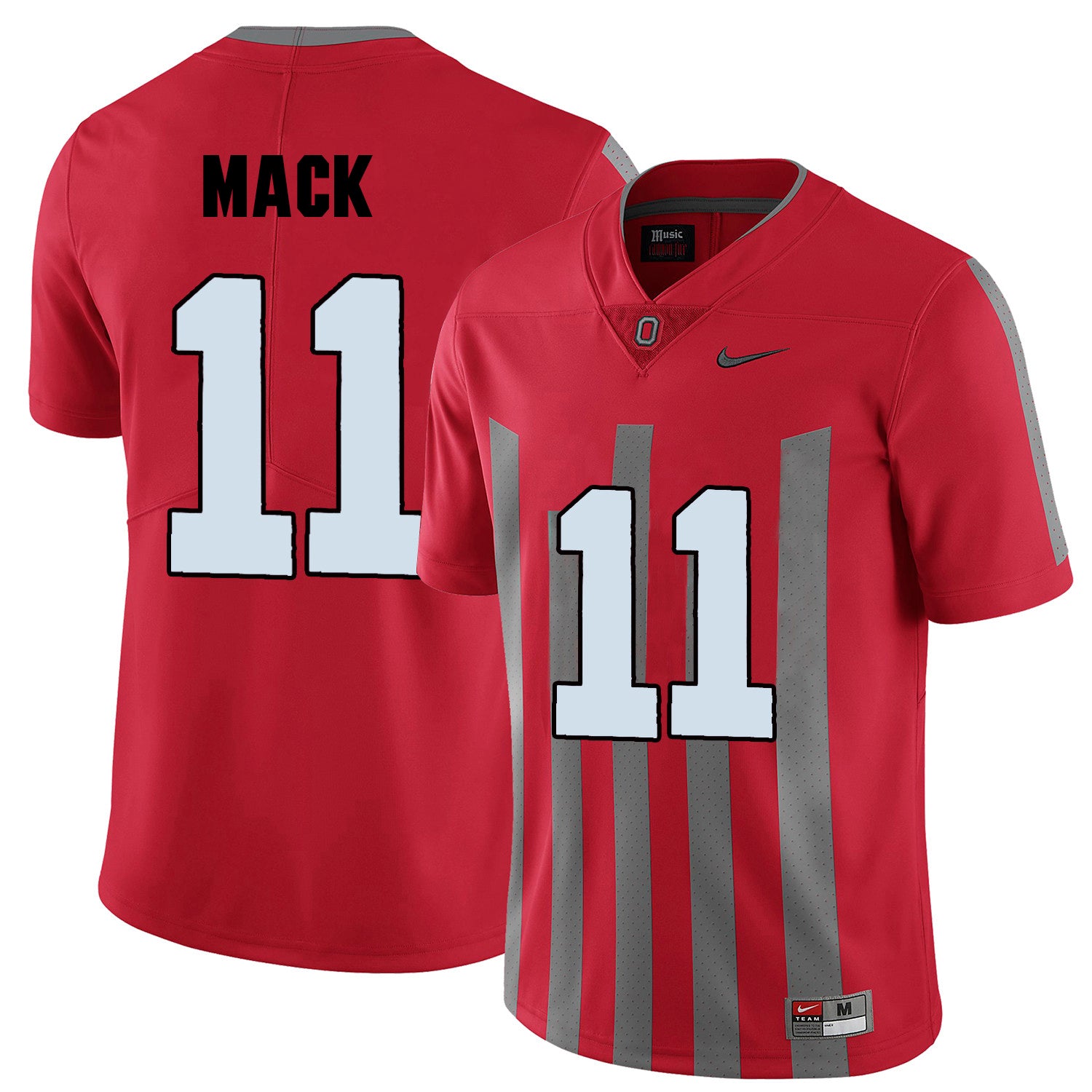 Austin Mack Ohio State Buckeyes red jersey