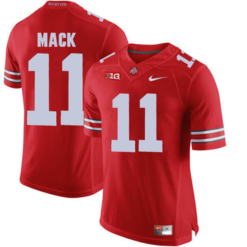 Austin Mack Ohio State Buckeyes red jersey