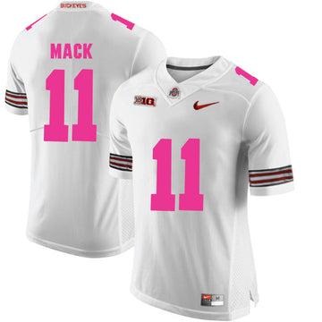 Austin Mack Ohio State Buckeyes white jersey