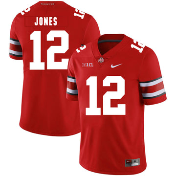 Cardale Jones Ohio State Buckeyes red jersey