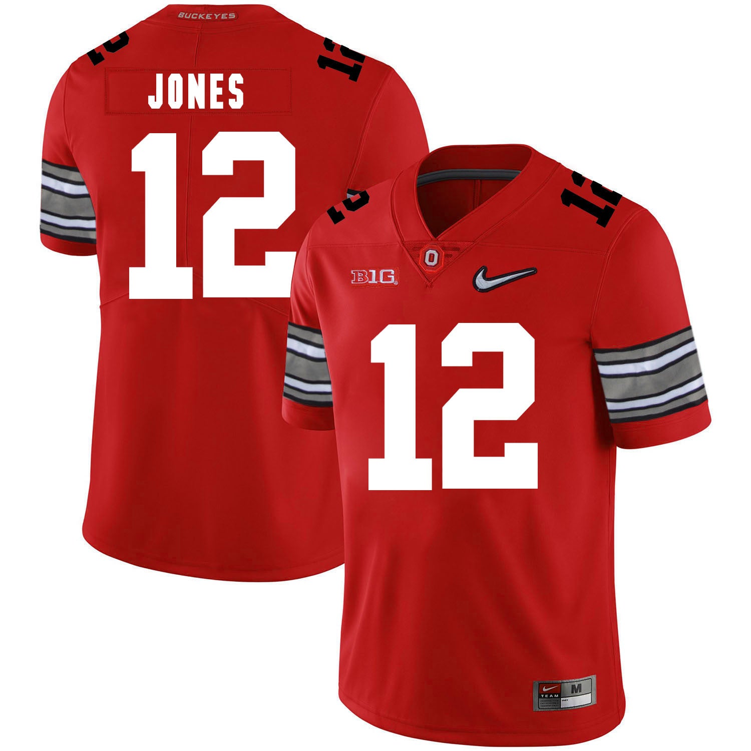 Cardale Jones Ohio State Buckeyes red jersey