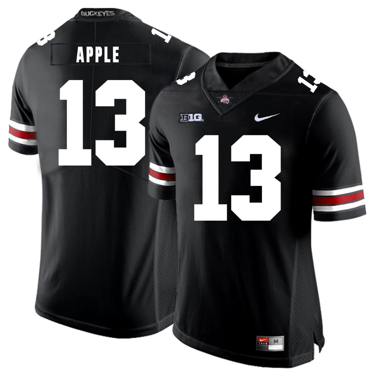 Eli Apple Ohio State Buckeyes black jersey