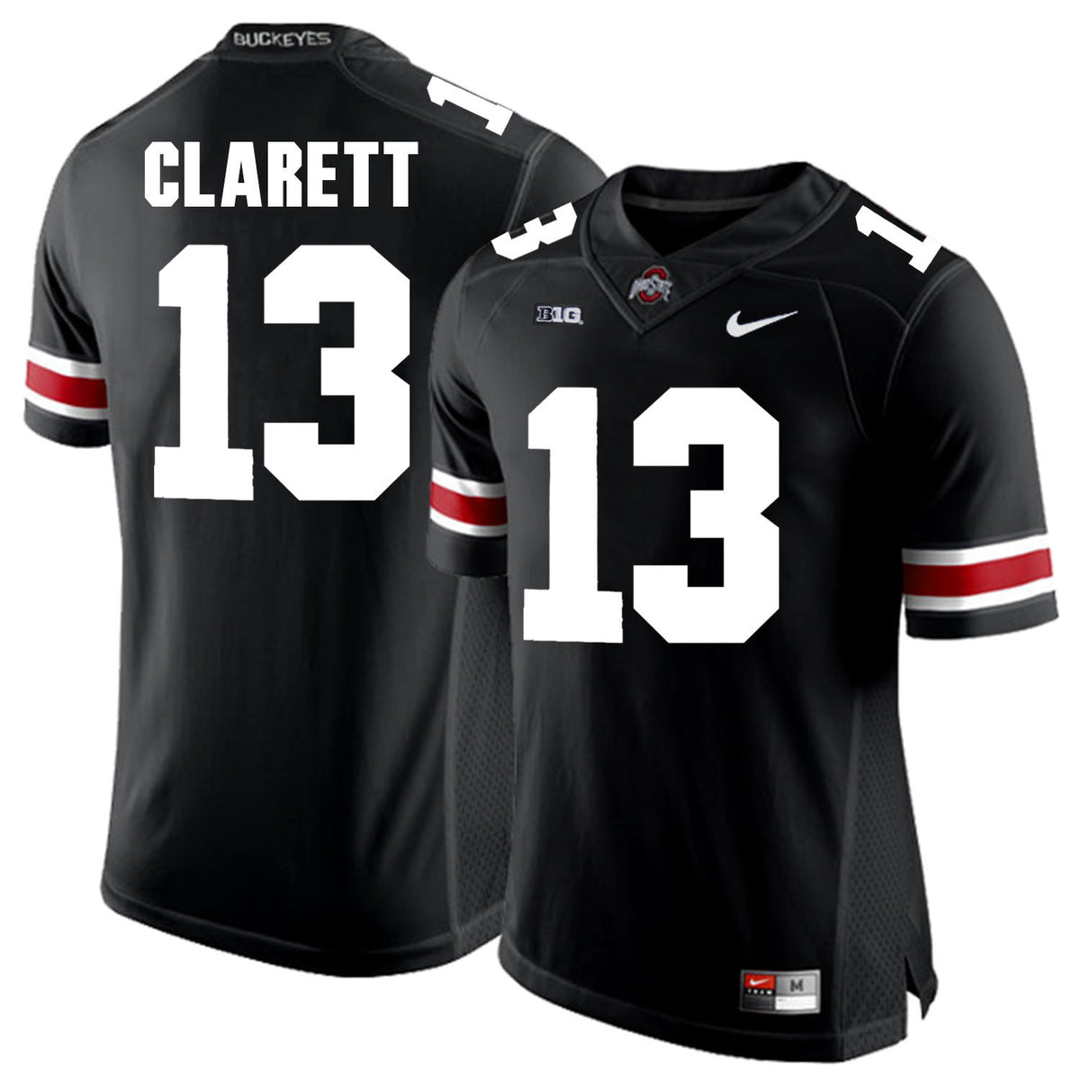 Maurice Clarett Ohio State Buckeyes black jersey