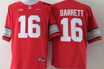 Ohio State Buckeyes red jersey