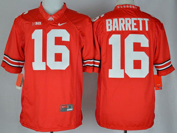 Ohio State Buckeyes red jersey