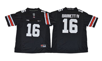 J.T. IV Ohio State Buckeyes black jersey