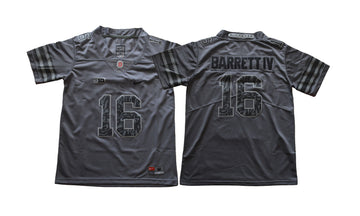 J.T. IV Ohio State Buckeyes gray jersey