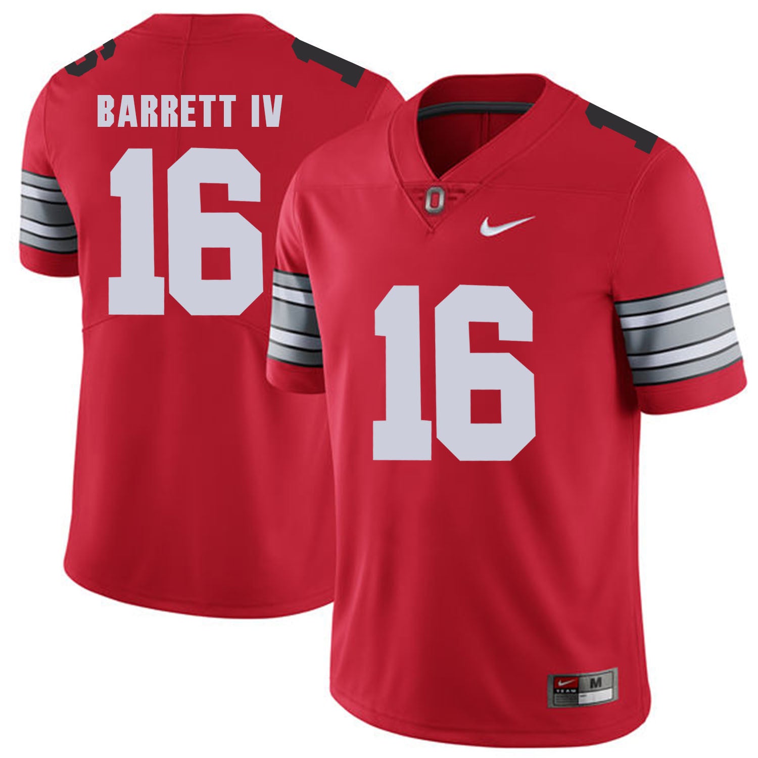 J.T. IV Ohio State Buckeyes red Limited jersey