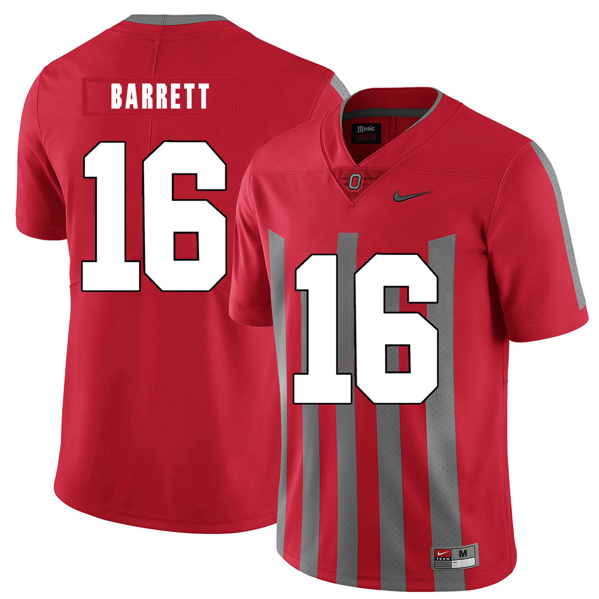J.T Ohio State Buckeyes red Elite jersey
