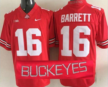 J.T Ohio State Buckeyes red jersey