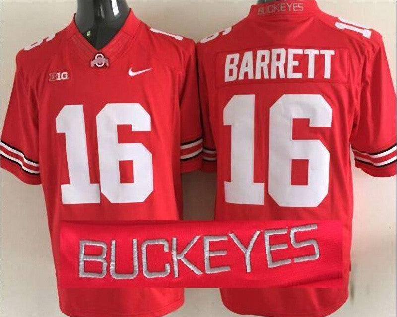 J.T Ohio State Buckeyes red jersey