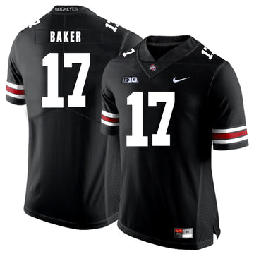 Jerome Baker Ohio State Buckeyes black jersey