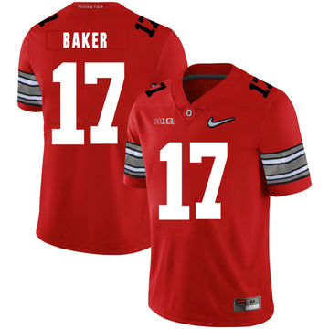 Jerome Baker Ohio State Buckeyes red jersey