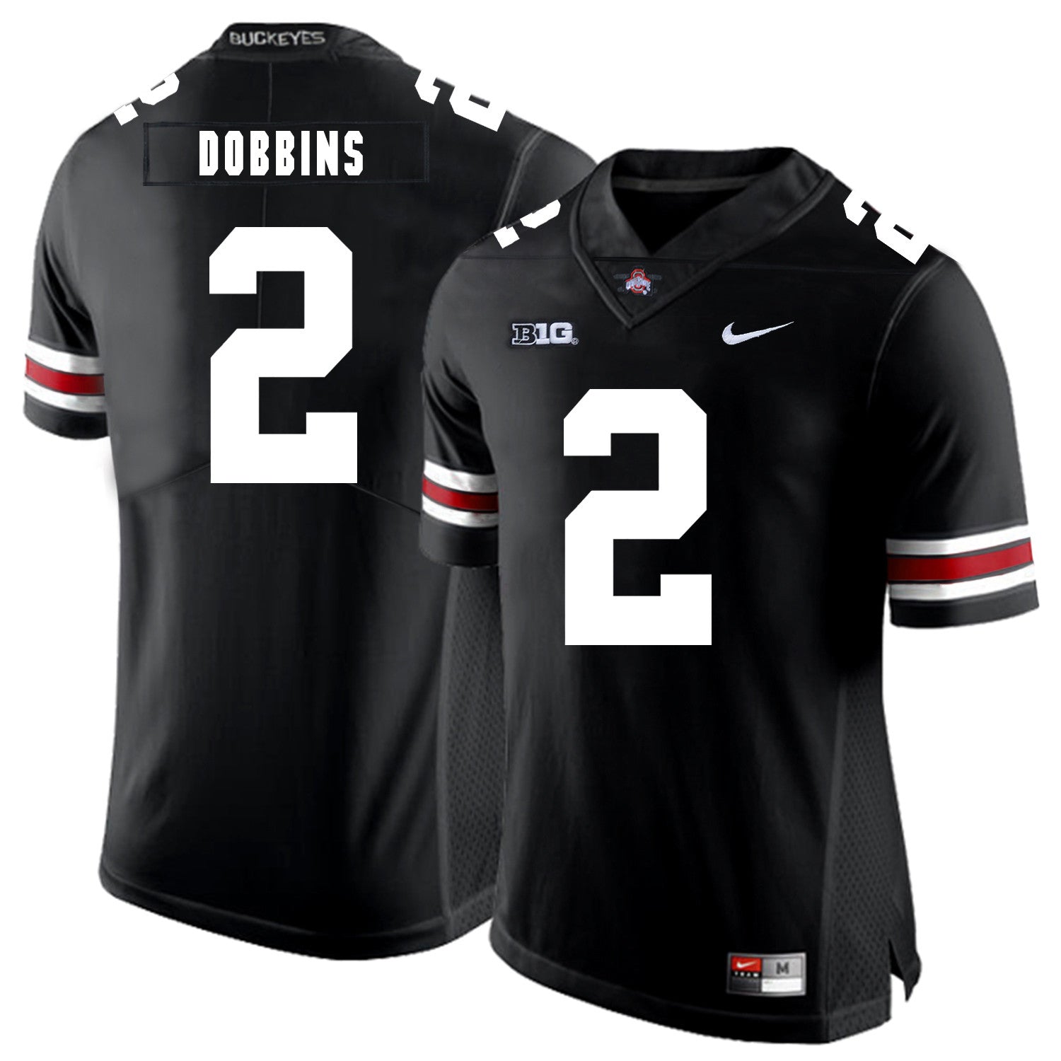 J.K. Dobbins Ohio State Buckeyes black jersey