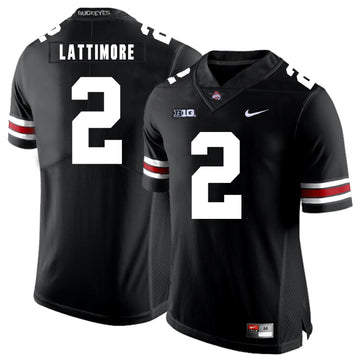 Marshon Lattimore Ohio State Buckeyes black jersey