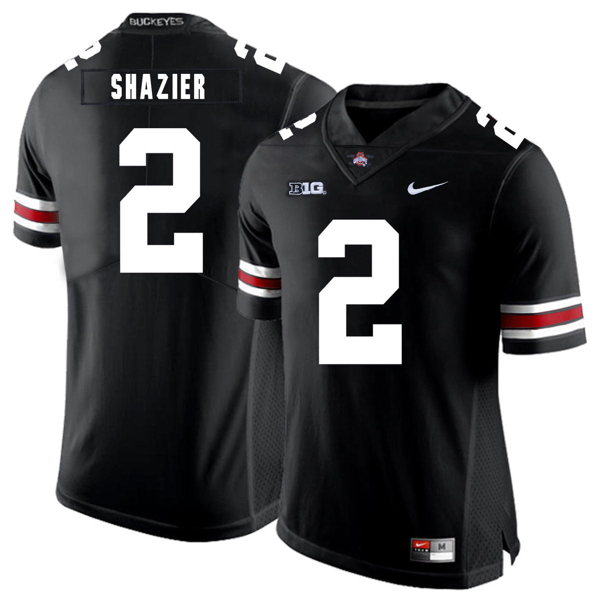 Ryan Shazier Ohio State Buckeyes black jersey