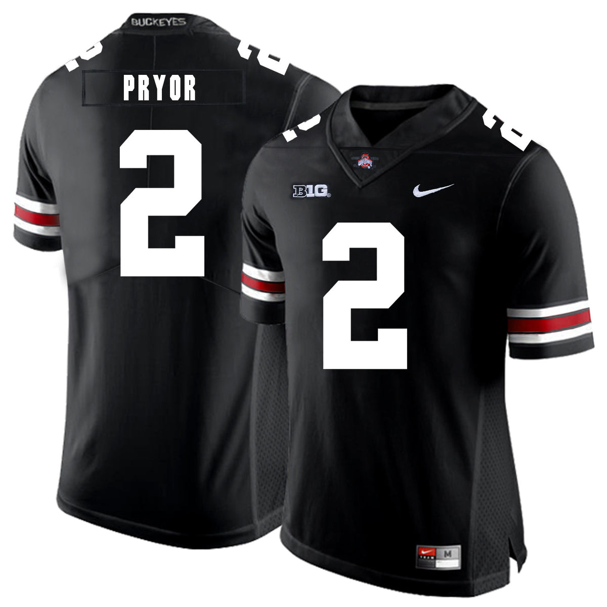 Terrelle Pryor Ohio State Buckeyes black jersey