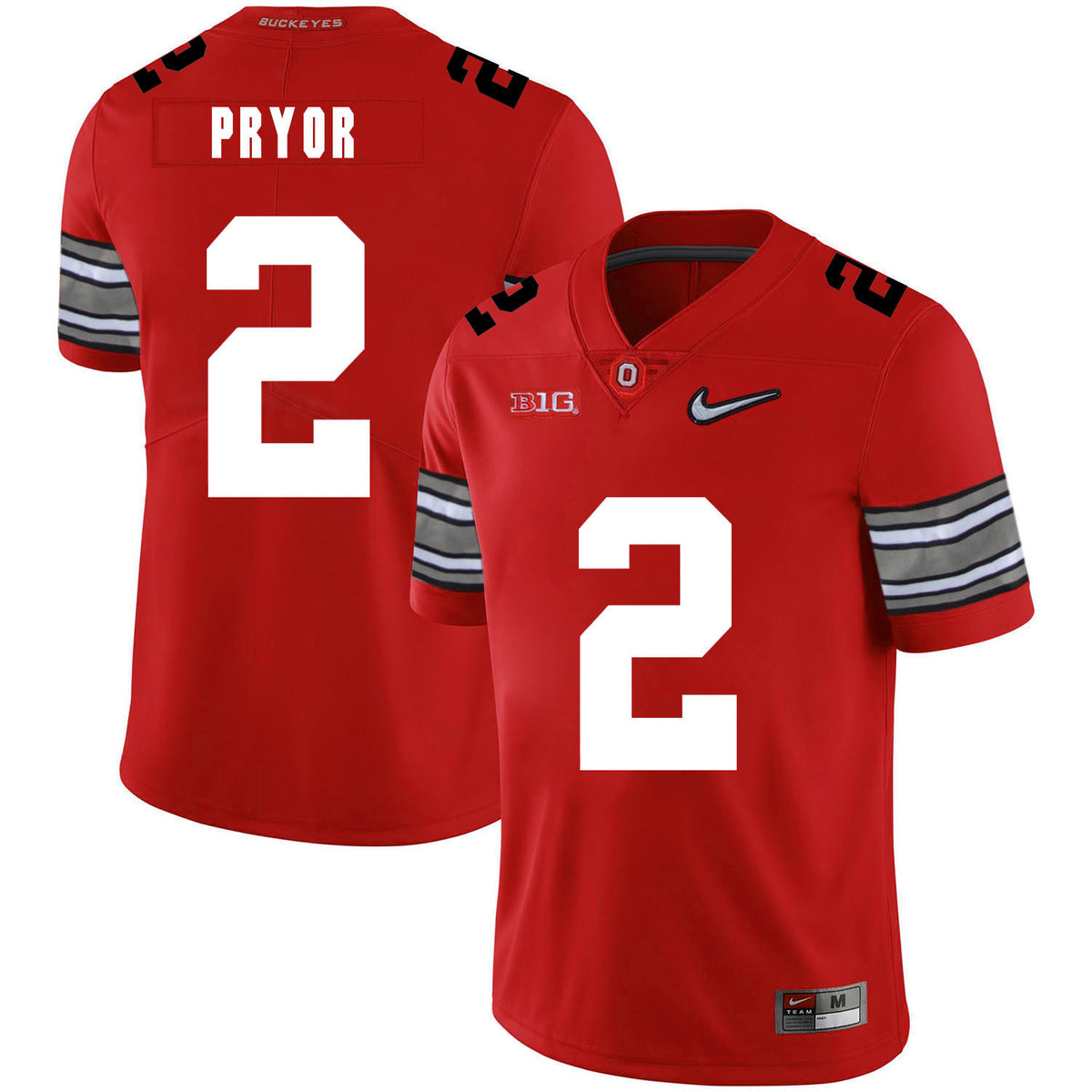 Terrelle Pryor Ohio State Buckeyes red jersey