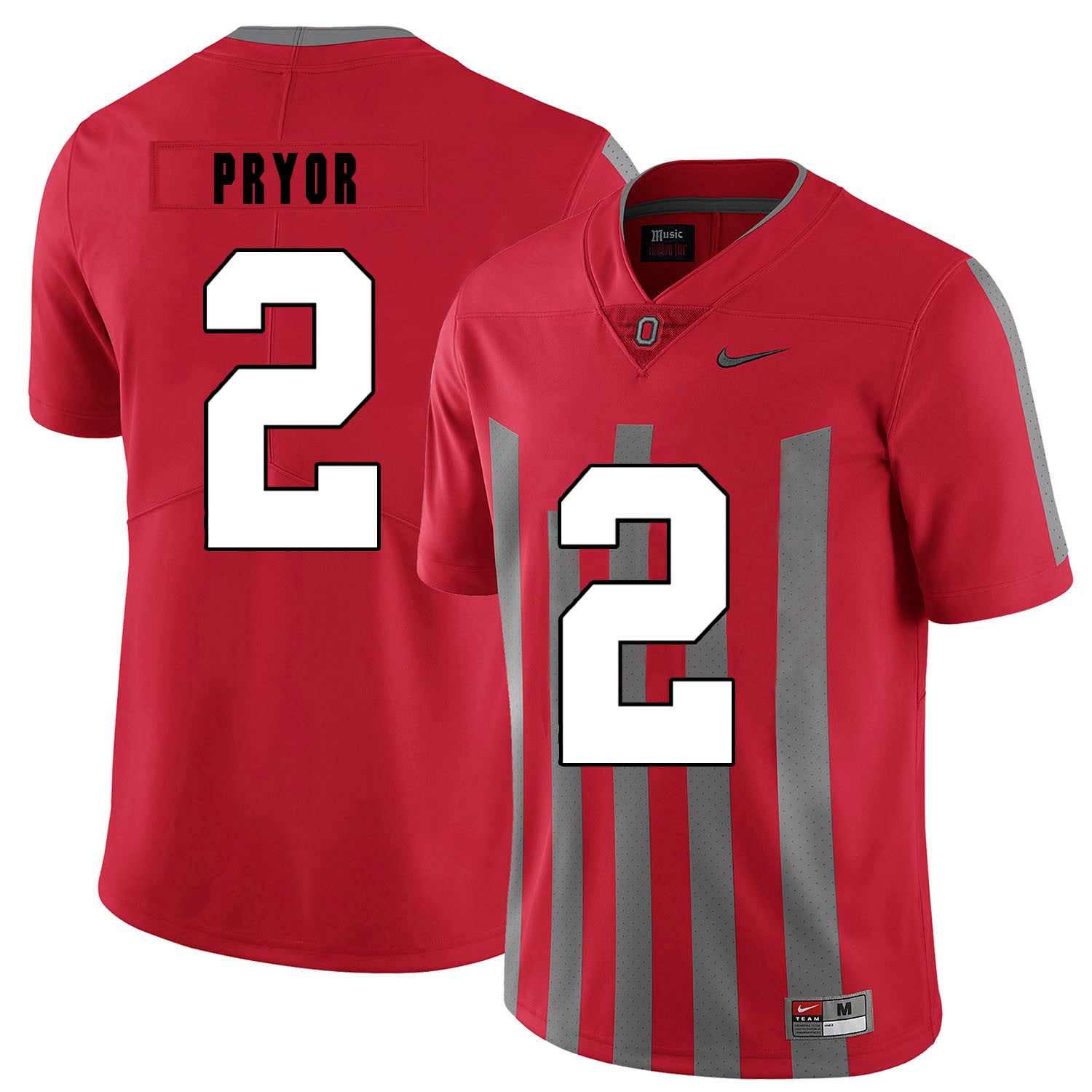 Terrelle Pryor Ohio State Buckeyes red Elite jersey