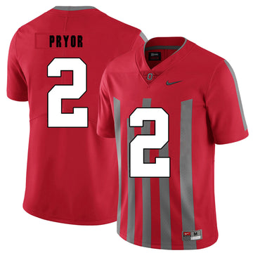 Terrelle Pryor Ohio State Buckeyes red Elite jersey