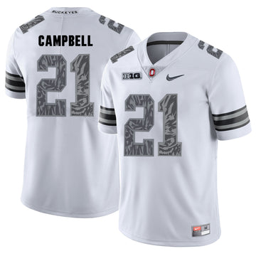 Parris Campbell Ohio State Buckeyes white Shadow jersey