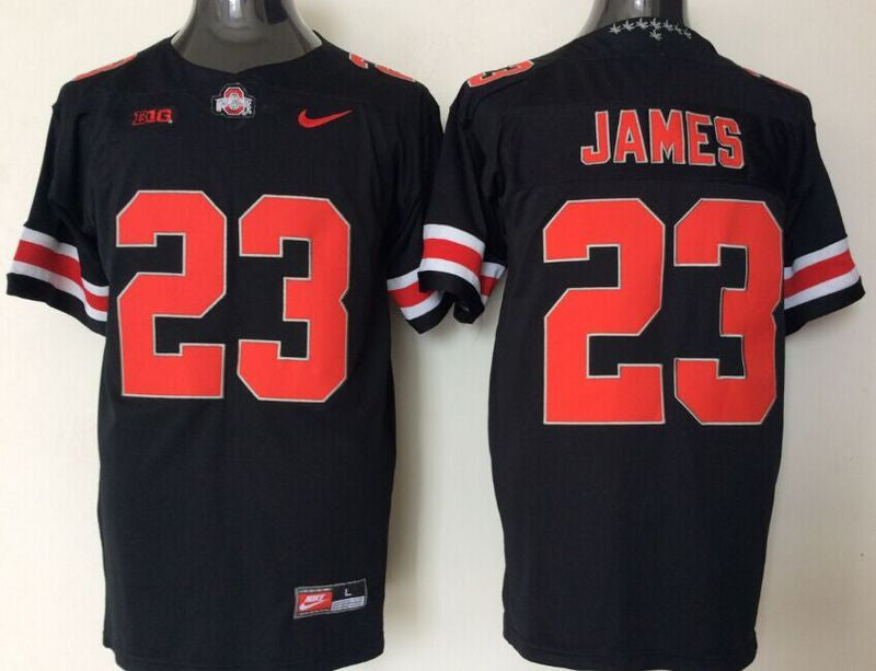 LeBron Ohio State Buckeyes black jersey