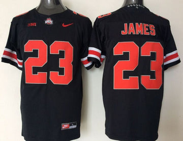 LeBron Ohio State Buckeyes black jersey