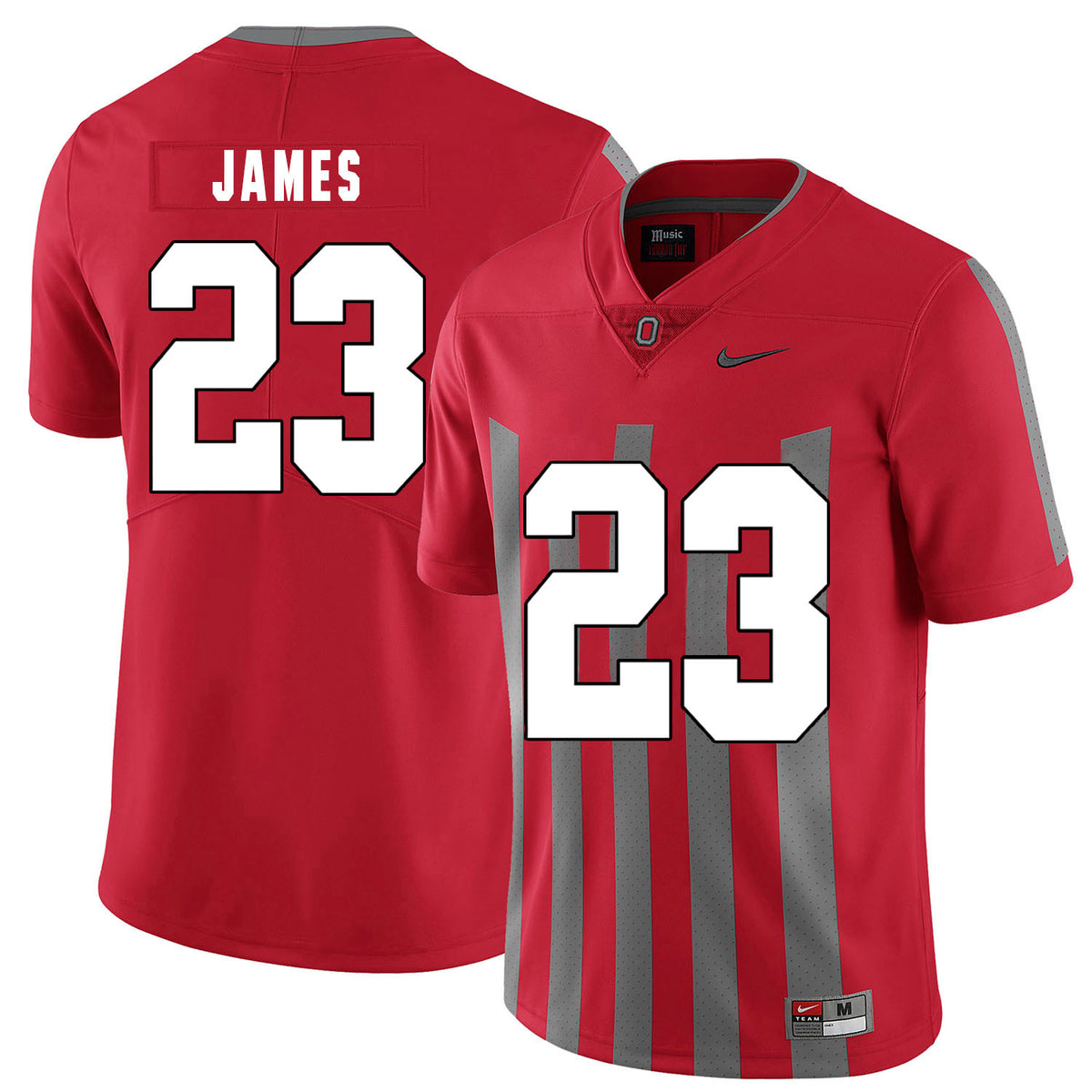 Lebron James Ohio State Buckeyes red Elite jersey