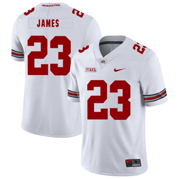 Lebron James Ohio State Buckeyes white jersey