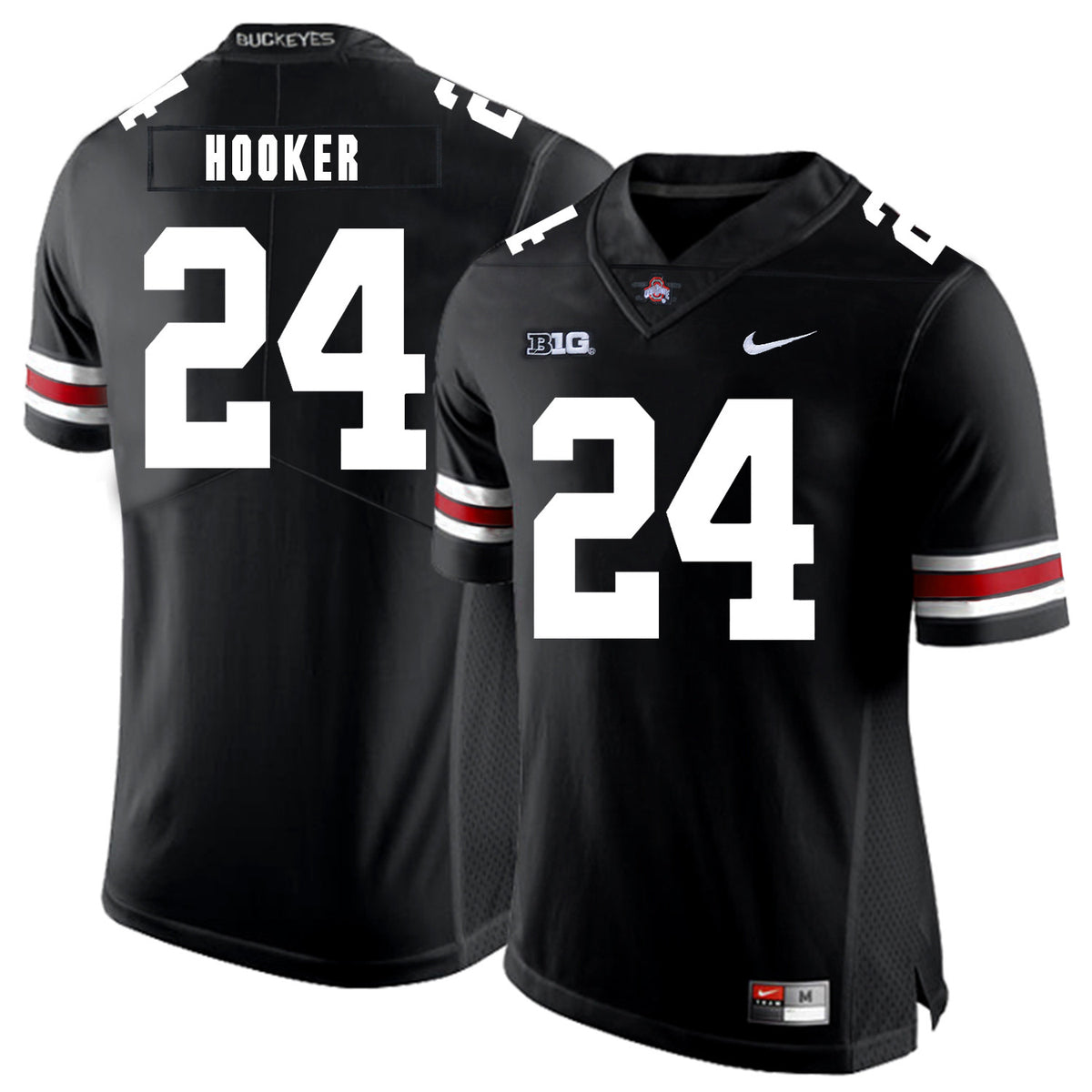 Malik Hooker Ohio State Buckeyes black jersey