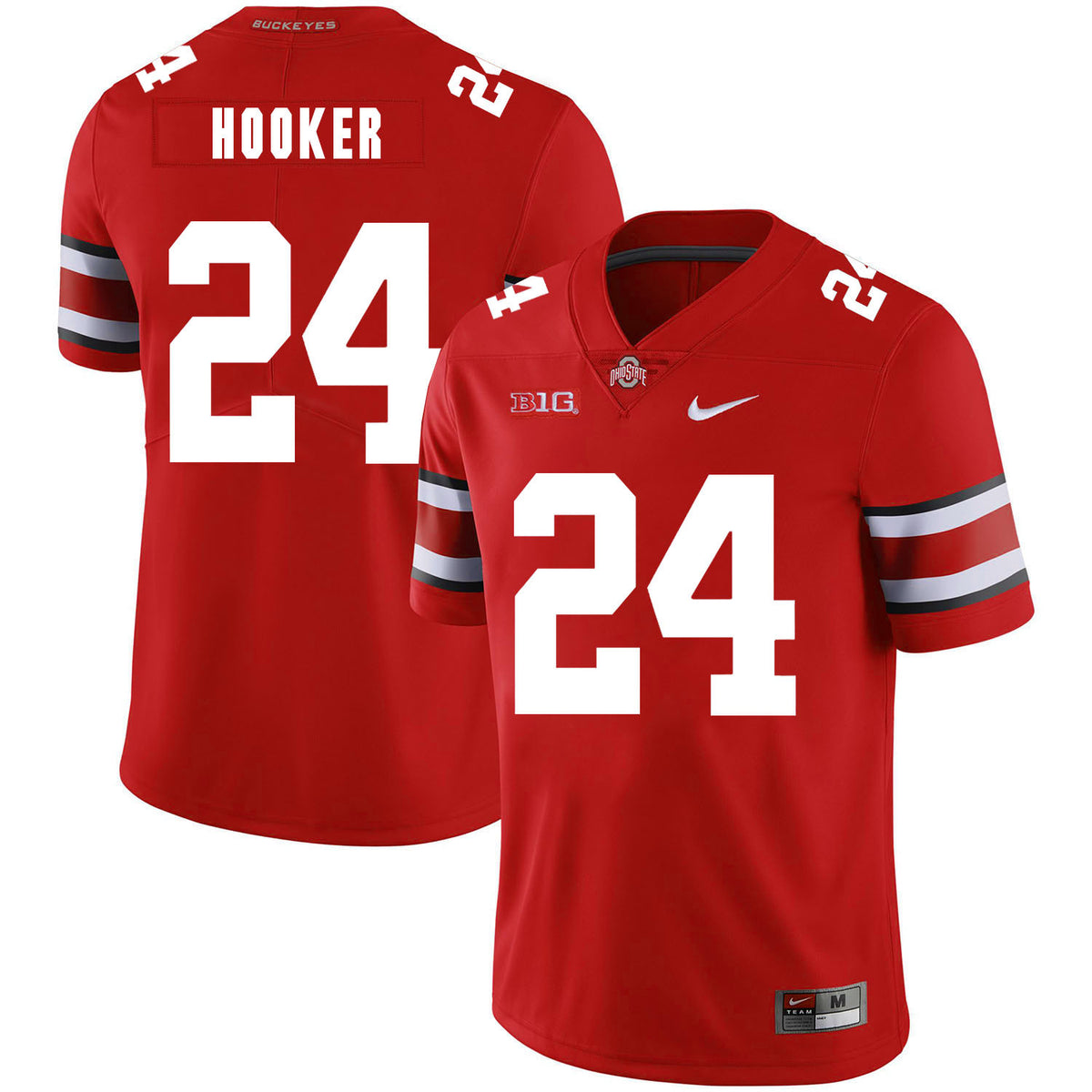 Malik Hooker Ohio State Buckeyes red jersey