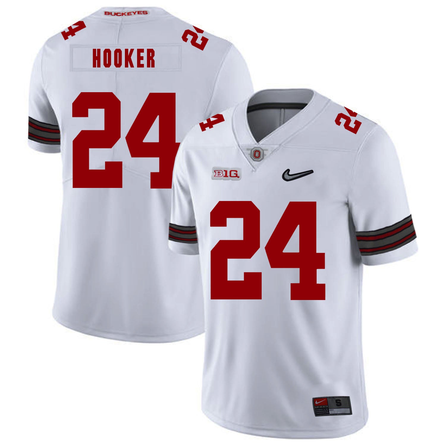 Malik Hooker Ohio State Buckeyes white jersey