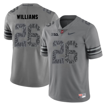 Antonio Williams Ohio State Buckeyes gray Shadow jersey