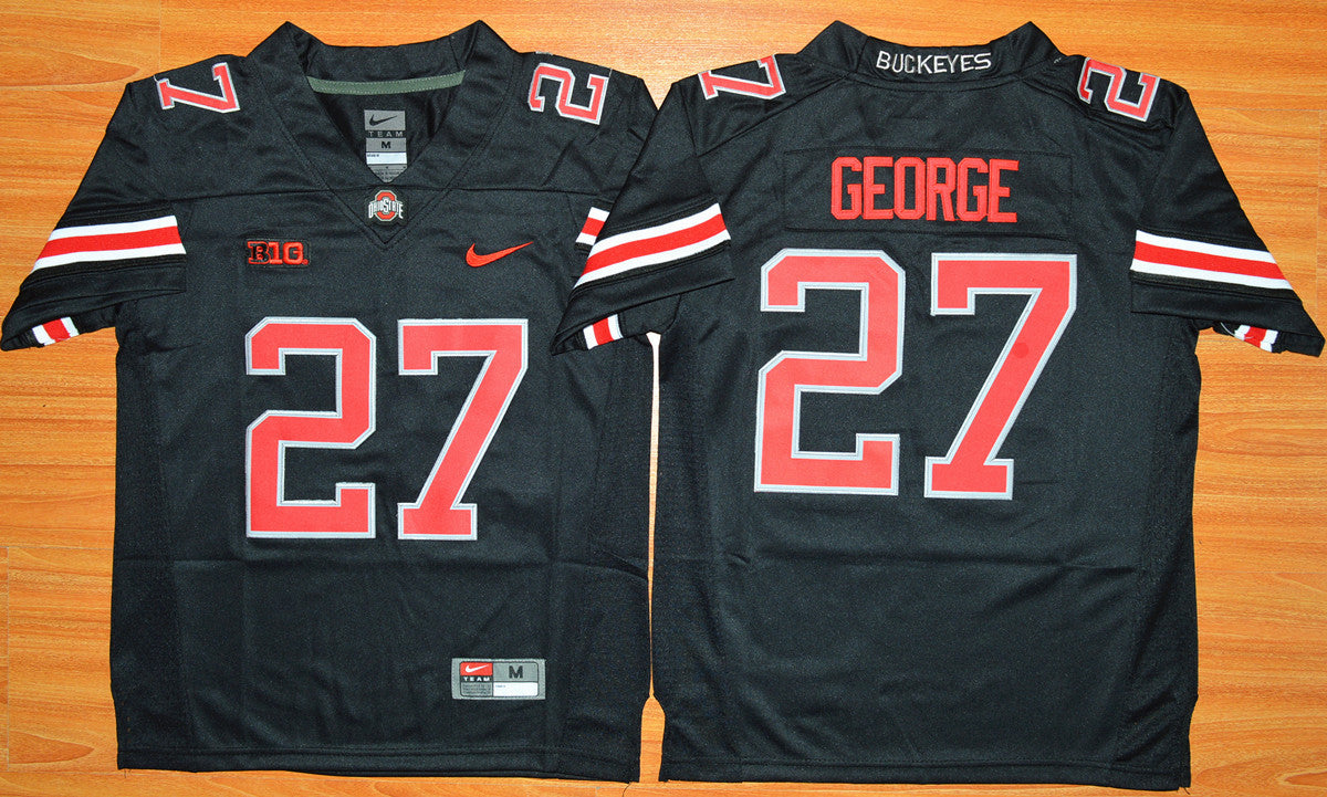 Eddie George Ohio State Buckeyes black jersey