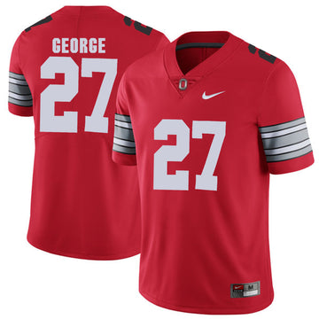 Eddie George Ohio State Buckeyes red Limited jersey
