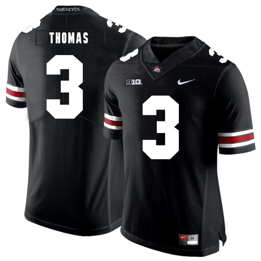 Michael Thomas Ohio State Buckeyes black jersey