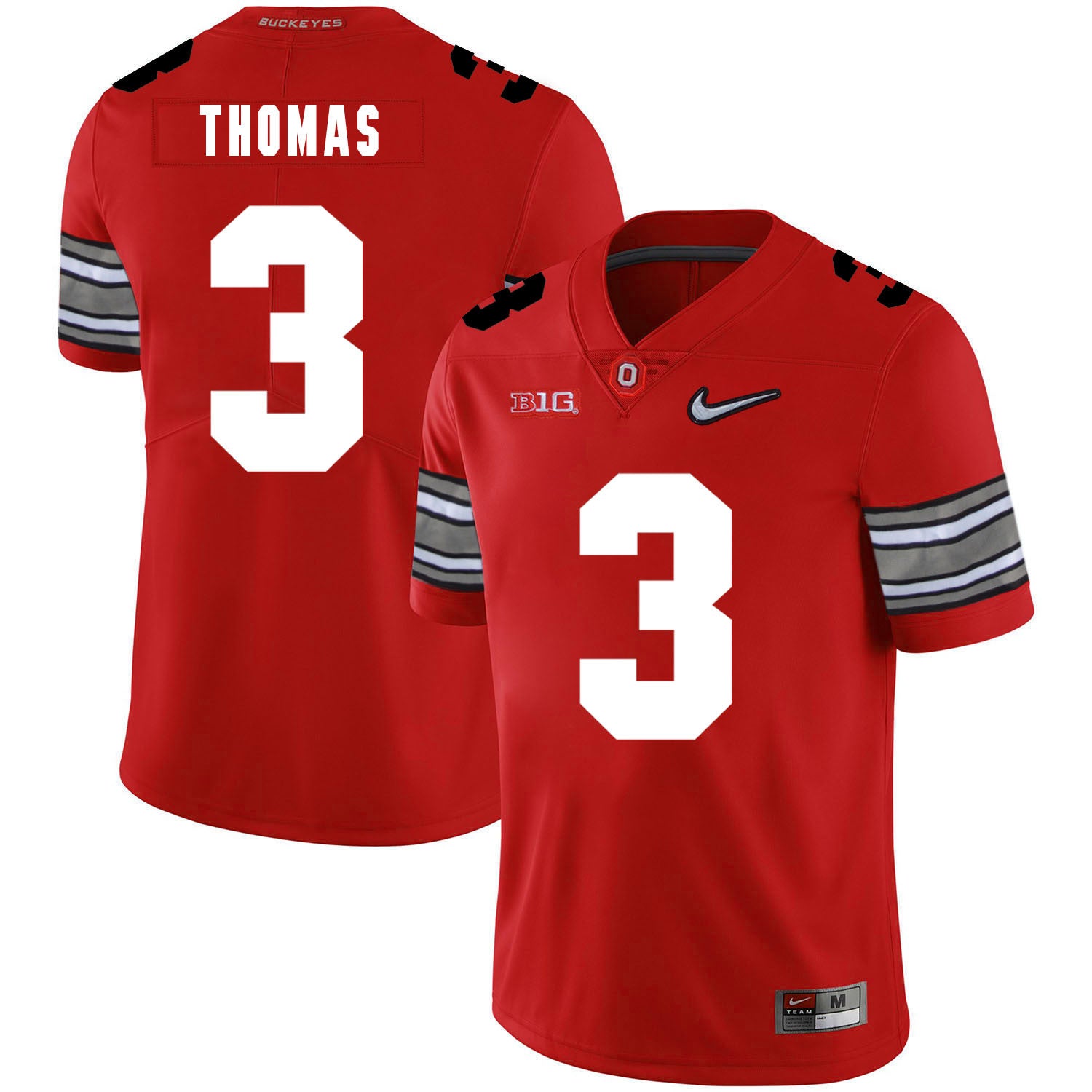 Michael Thomas Ohio State Buckeyes red jersey