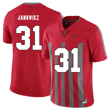 Vic Janowicz Ohio State Buckeyes red Elite jersey
