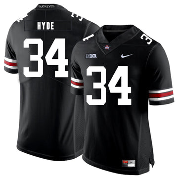 Carlos Hyde Ohio State Buckeyes black jersey