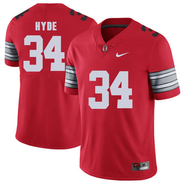 Carlos Hyde Ohio State Buckeyes red Limited jersey