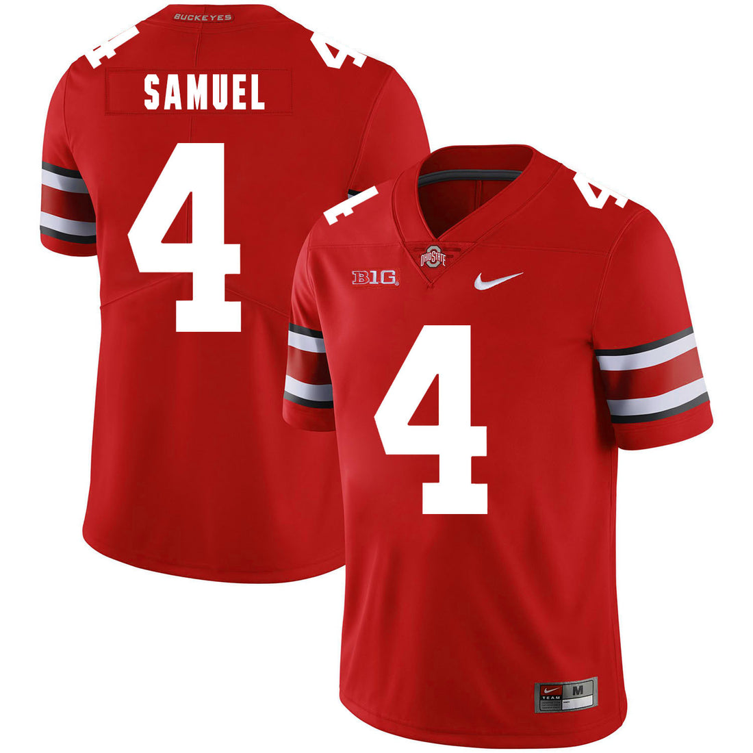 Curtis Samuel Ohio State Buckeyes red jersey