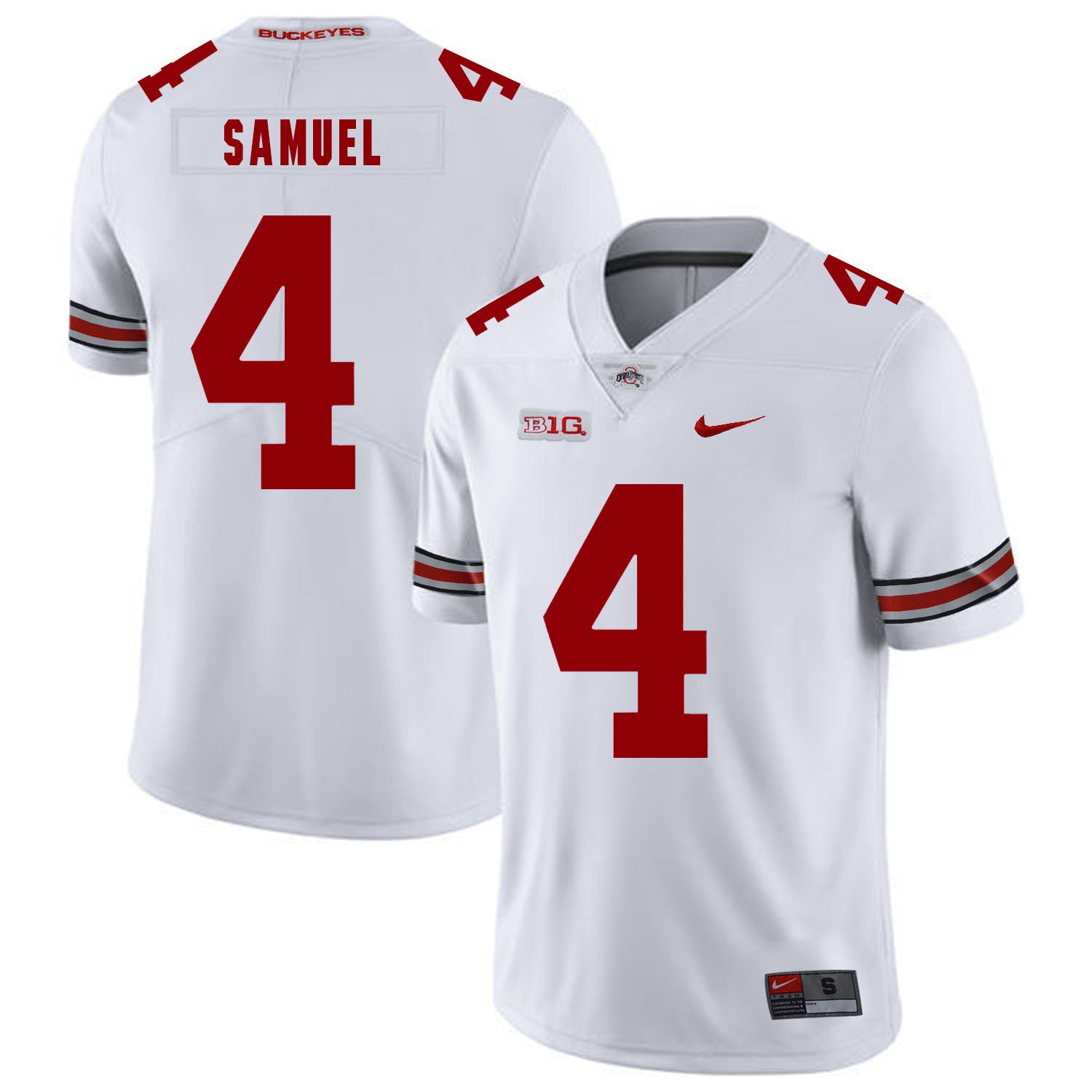 Curtis Samuel Ohio State Buckeyes white jersey