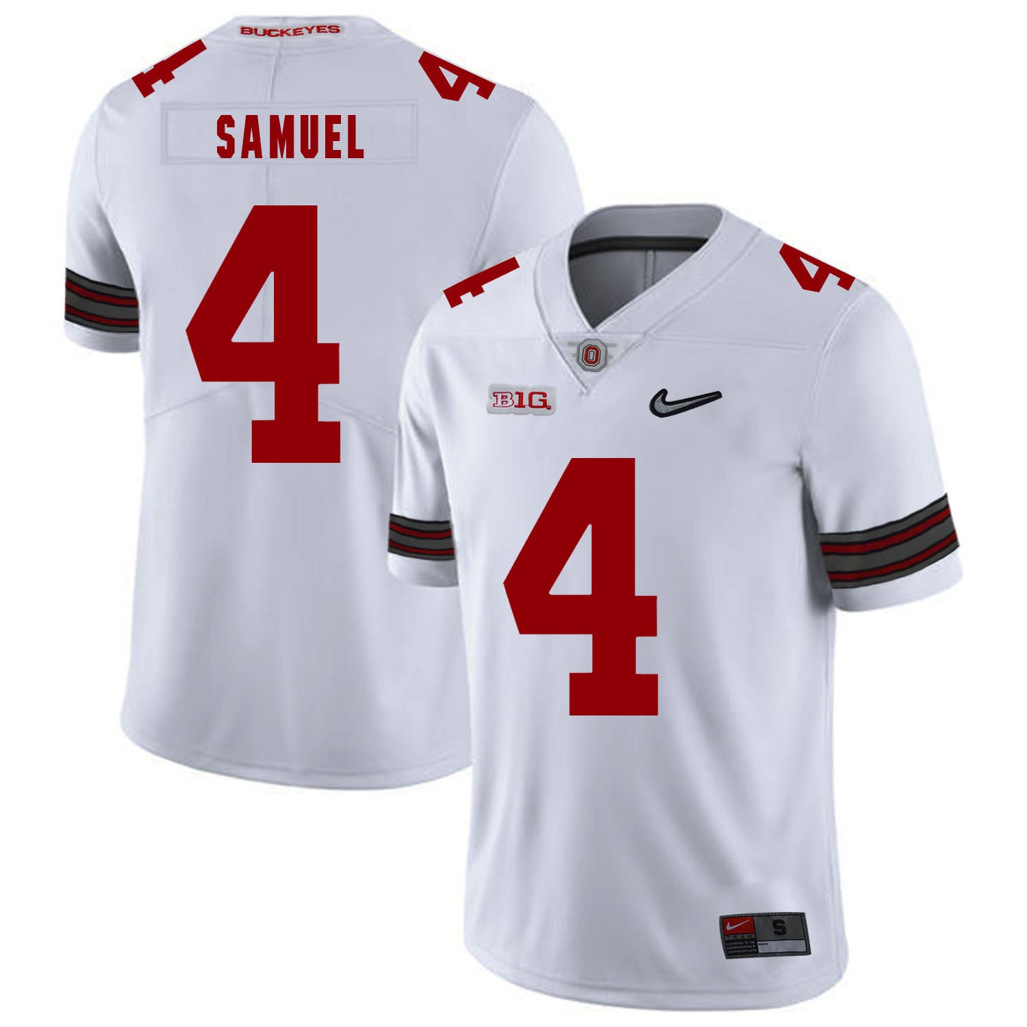 Curtis Samuel Ohio State Buckeyes white jersey