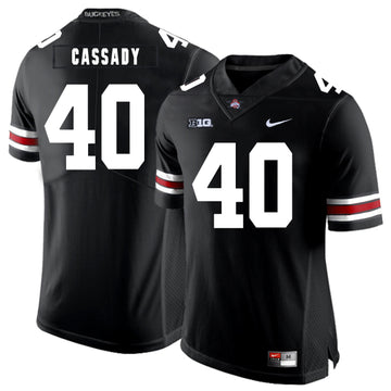 Howard Cassady Ohio State Buckeyes black jersey