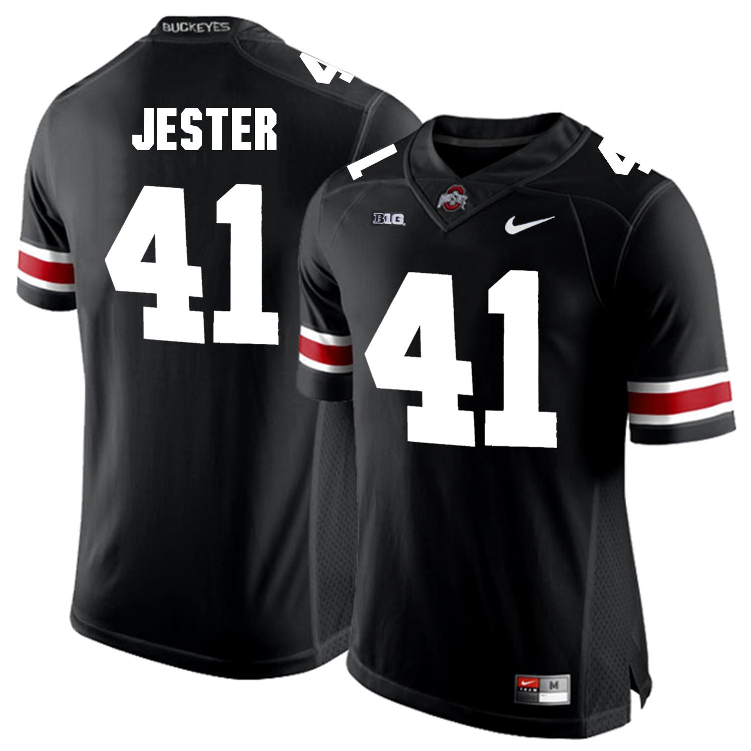 Hayden Jester Ohio State Buckeyes black jersey