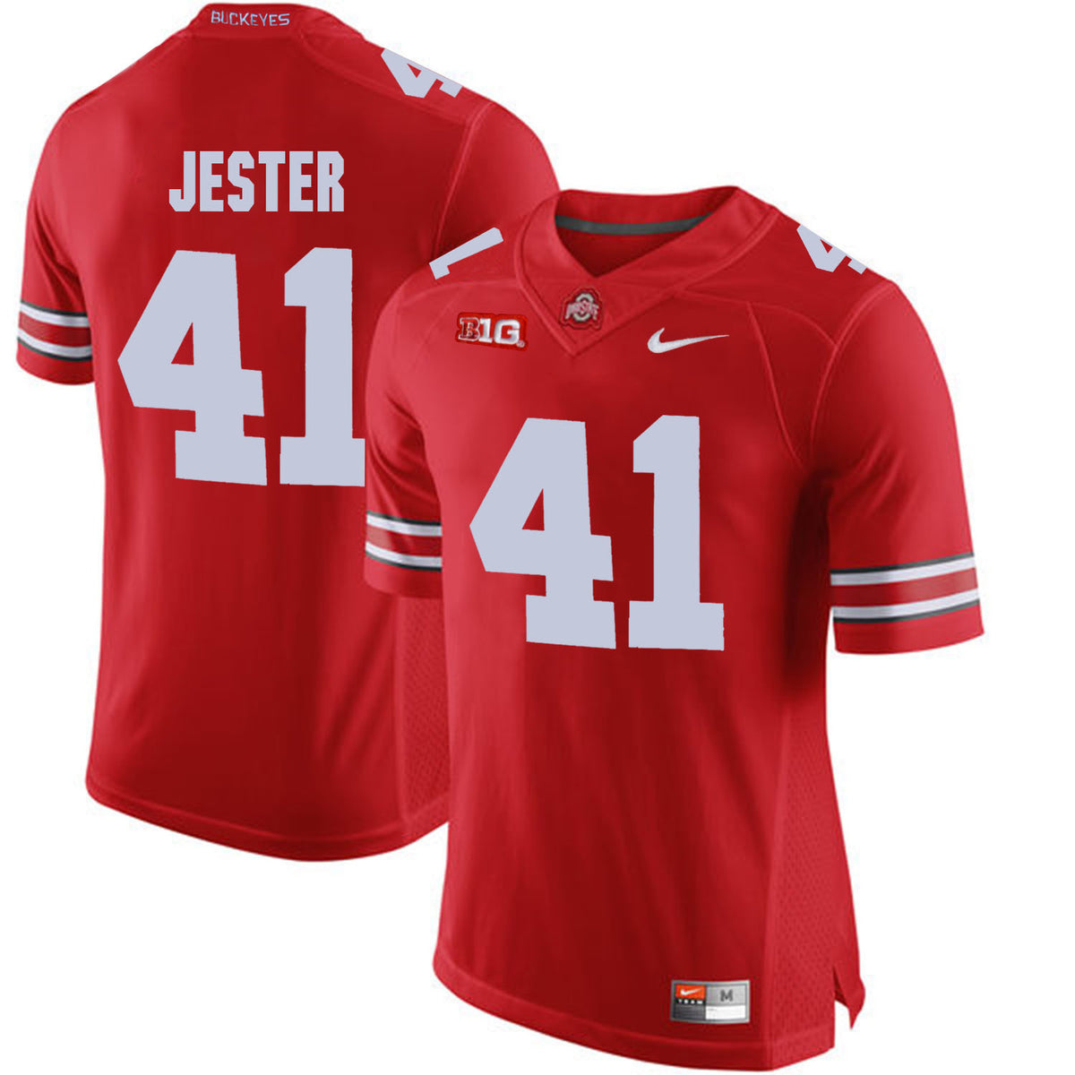 Hayden Jester Ohio State Buckeyes red jersey