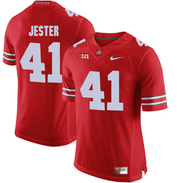 Hayden Jester Ohio State Buckeyes red jersey